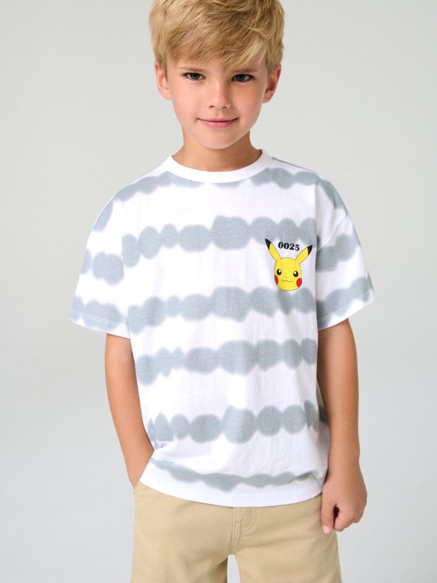 Koszulka Pokémon - biały - SINSAY