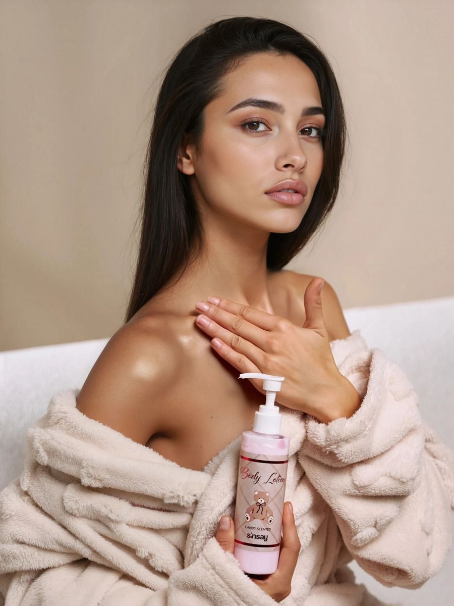 Balsam do ciała i peeling - wielobarwny - SINSAY