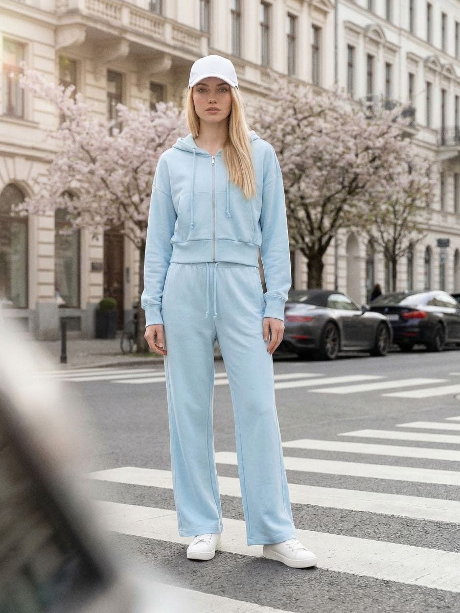 Oversize mikina na zip s kapucí Oversize mikina na zip s kapucí - modrá - SINSAY