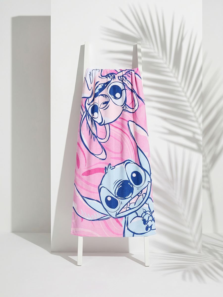 Ręcznik Lilo & Stitch Ręcznik Lilo & Stitch - różowy - SINSAY