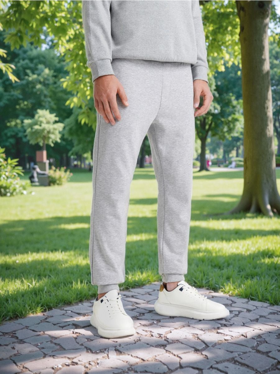 Spodnie dresowe slim jogger Spodnie dresowe slim jogger - szary - SINSAY