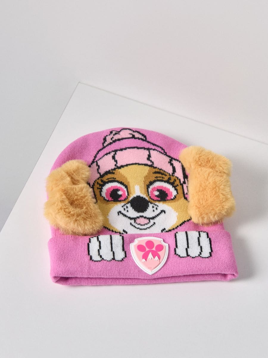 Čepice beanie PAW Patrol Čepice beanie PAW Patrol - růžová - SINSAY