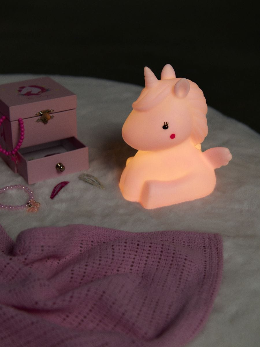 LED lampa ve tvaru jednorožce LED lampa ve tvaru jednorožce - pastelová růžová - SINSAY