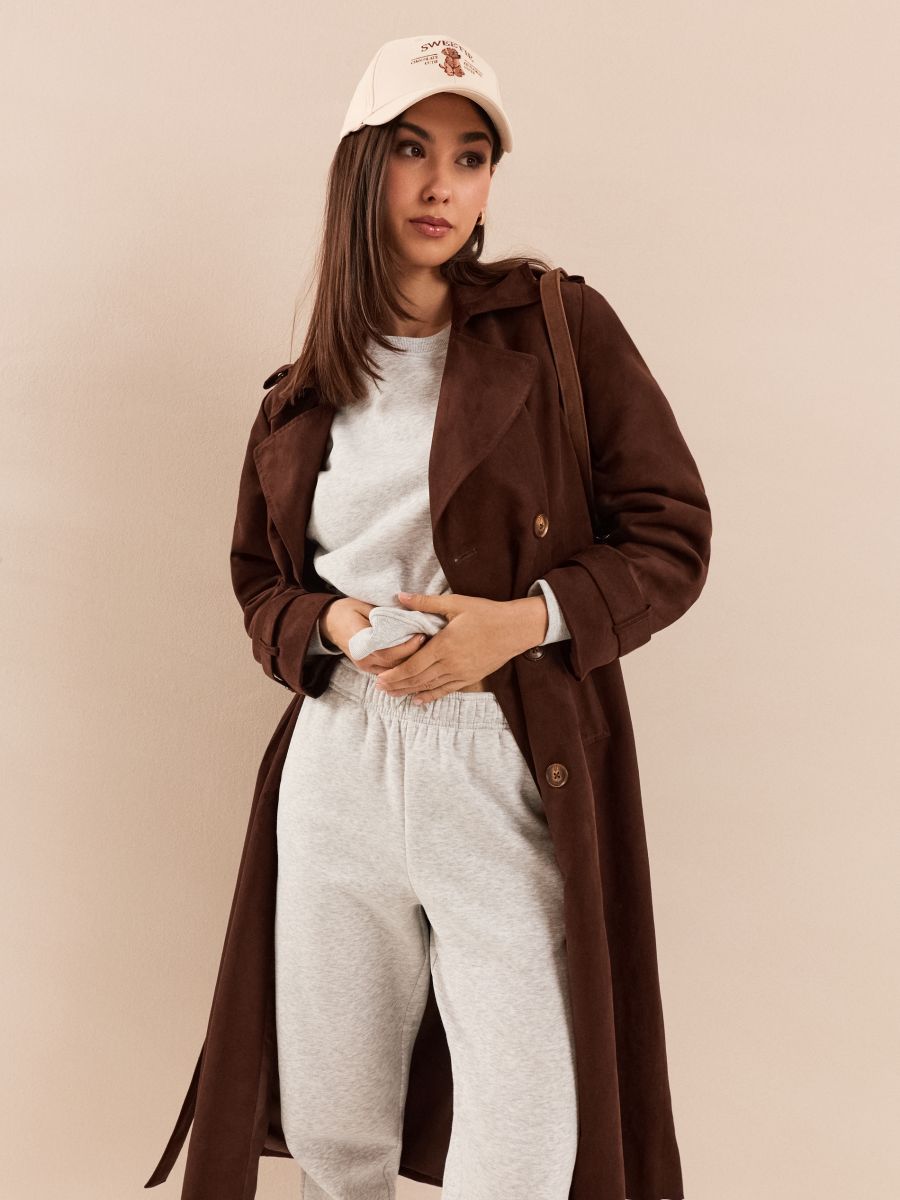 Spodnie dresowe jogger Spodnie dresowe jogger - szary - SINSAY