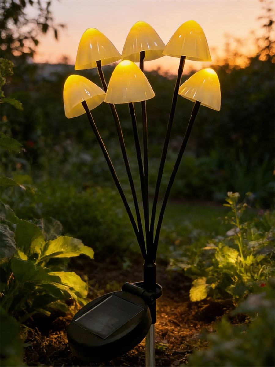 Lampa solarna LED do wbicia w ziemię - biały - SINSAY