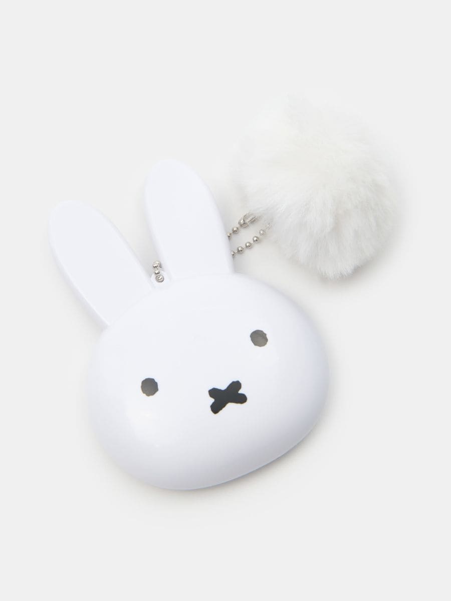 Oglindă cu pompon Miffy Oglindă cu pompon Miffy - alb - SINSAY