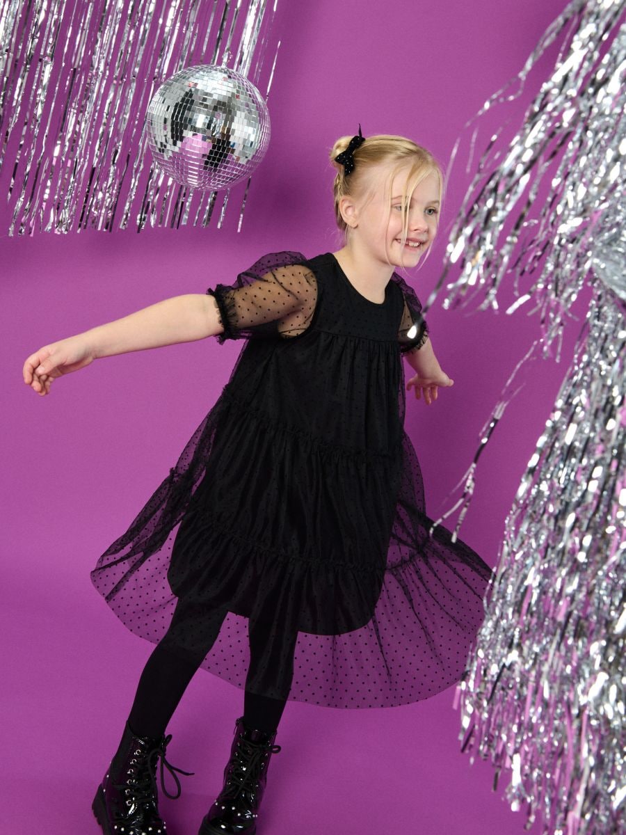 Rochie babydoll Rochie babydoll - negru - SINSAY