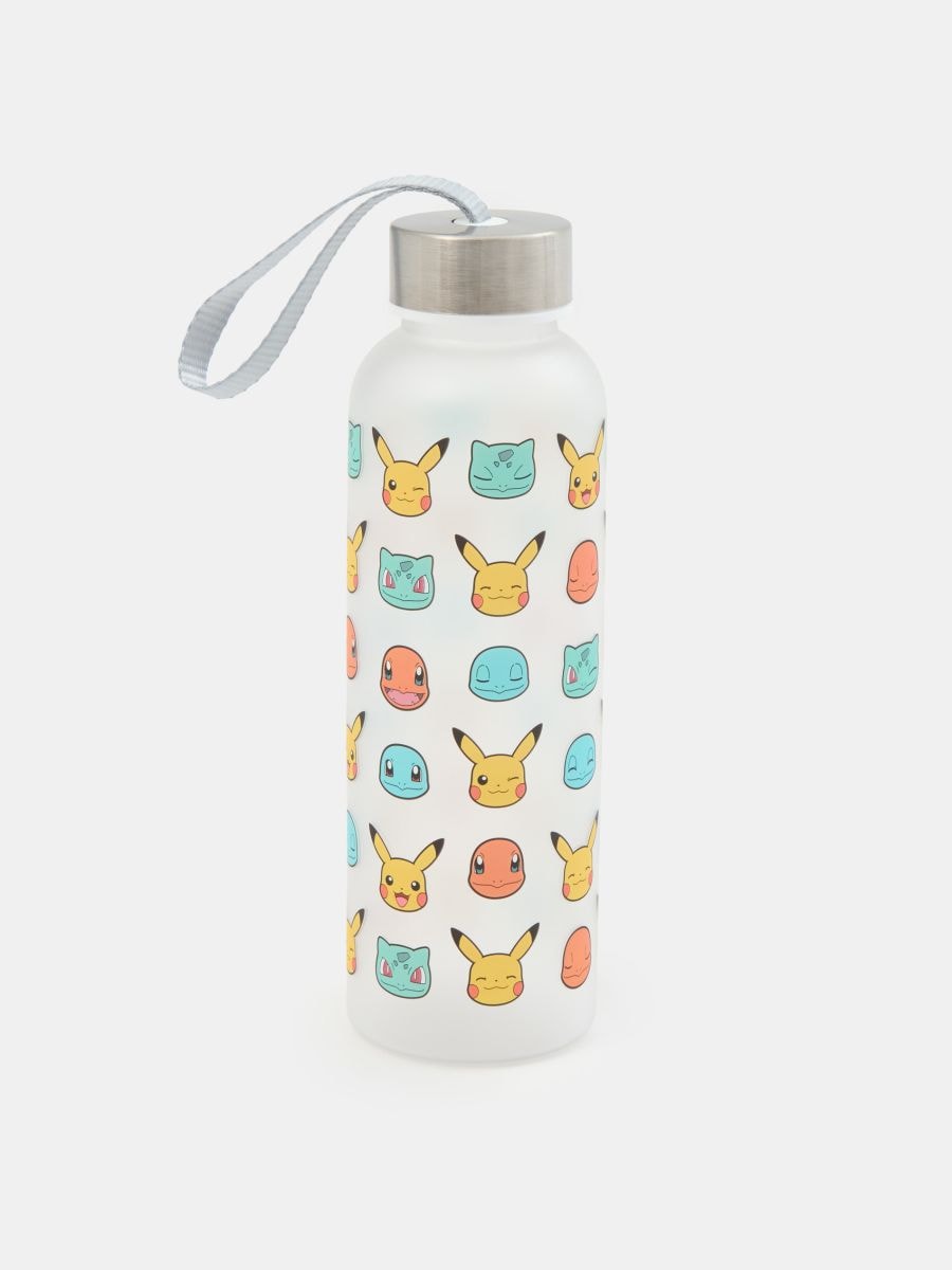 Bidon z zakrętką z uchytem Pokémon - wielobarwny - SINSAY