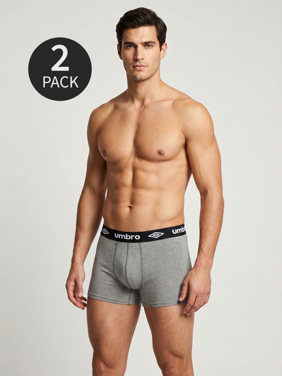 Bokserki Umbro z bawełną 2 pack Bokserki Umbro z bawełną 2 pack - wielobarwny - SINSAY