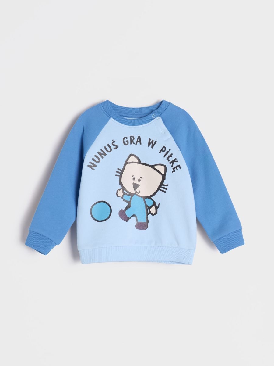 Bluza Kicia Kocia - niebieski - SINSAY