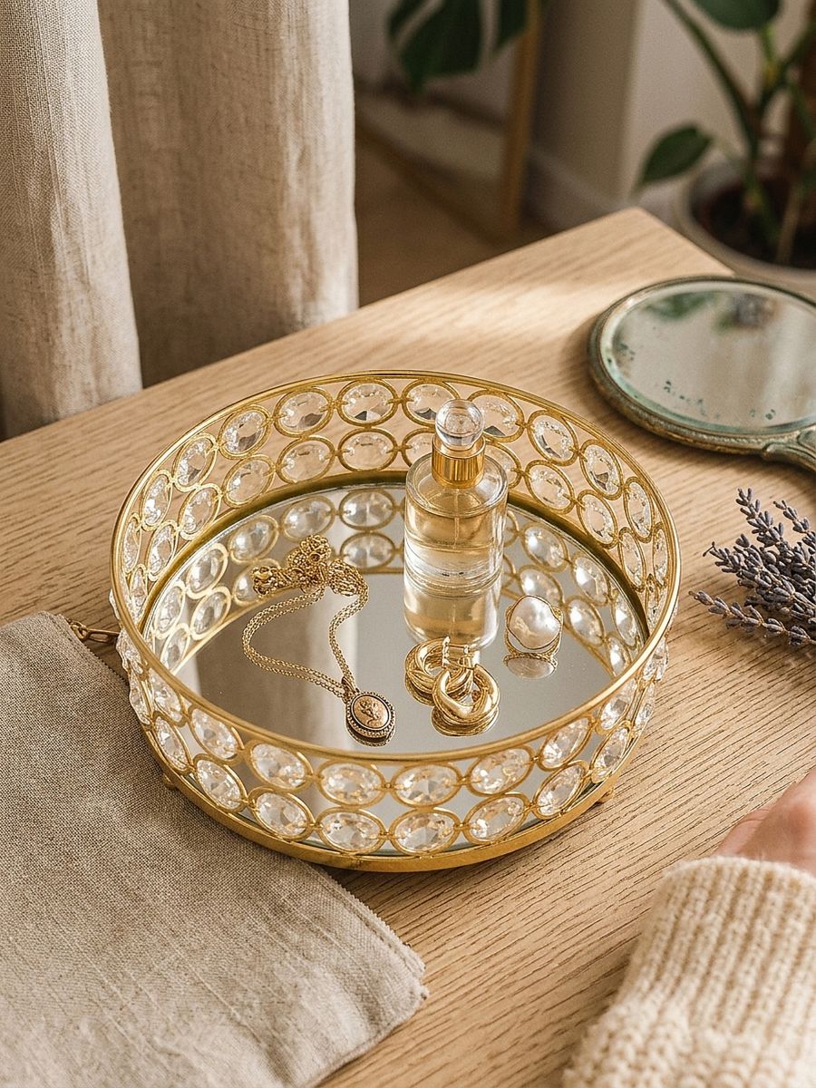 Tavă decorativă Tavă decorativă - auriu - SINSAY