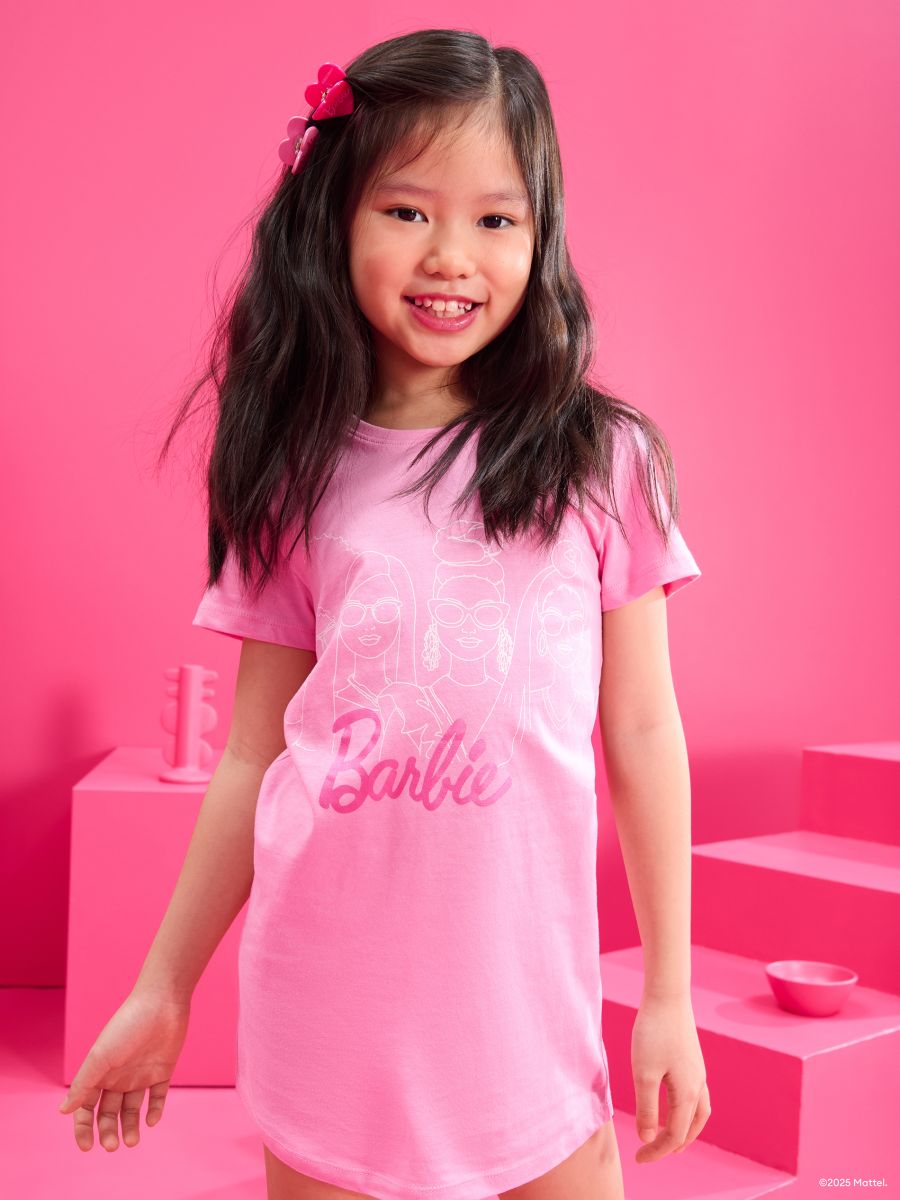 Koszula nocna Barbie Koszula nocna Barbie - różowy - SINSAY