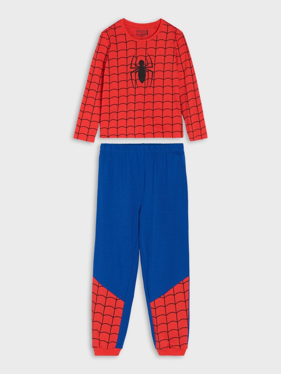 Piżama dwuczęściowa Spider-Man Piżama dwuczęściowa Spider-Man - czerwony - SINSAY