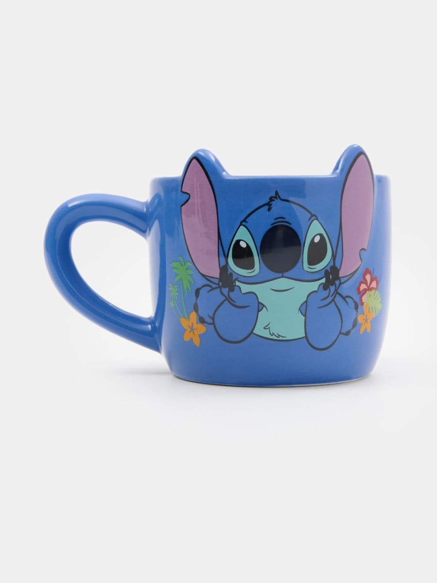 Ceramiczny kubek Stitch Ceramiczny kubek Stitch - wielobarwny - SINSAY