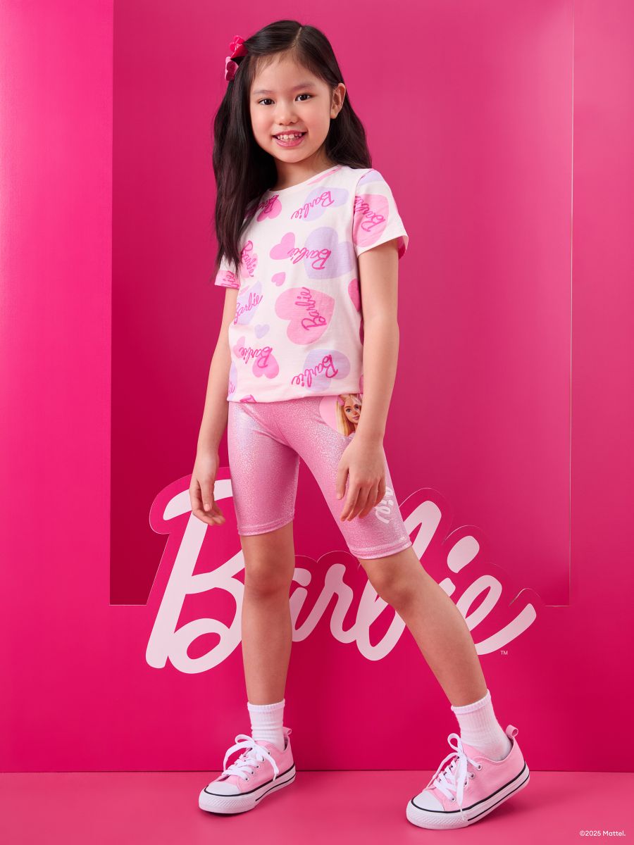 Kolarki Barbie Kolarki Barbie - różowy - SINSAY