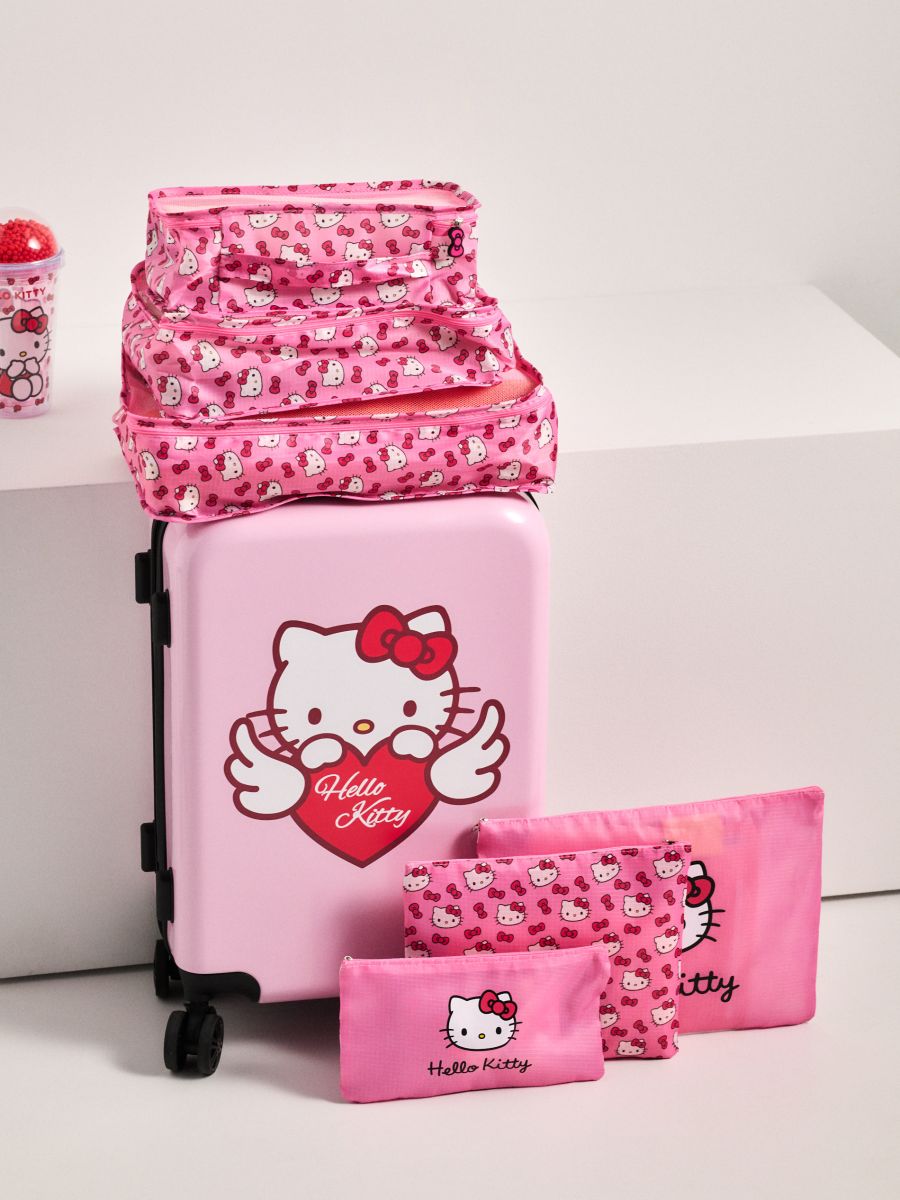 Sada cestovních organizérů Hello Kitty Sada cestovních organizérů Hello Kitty - růžová - SINSAY