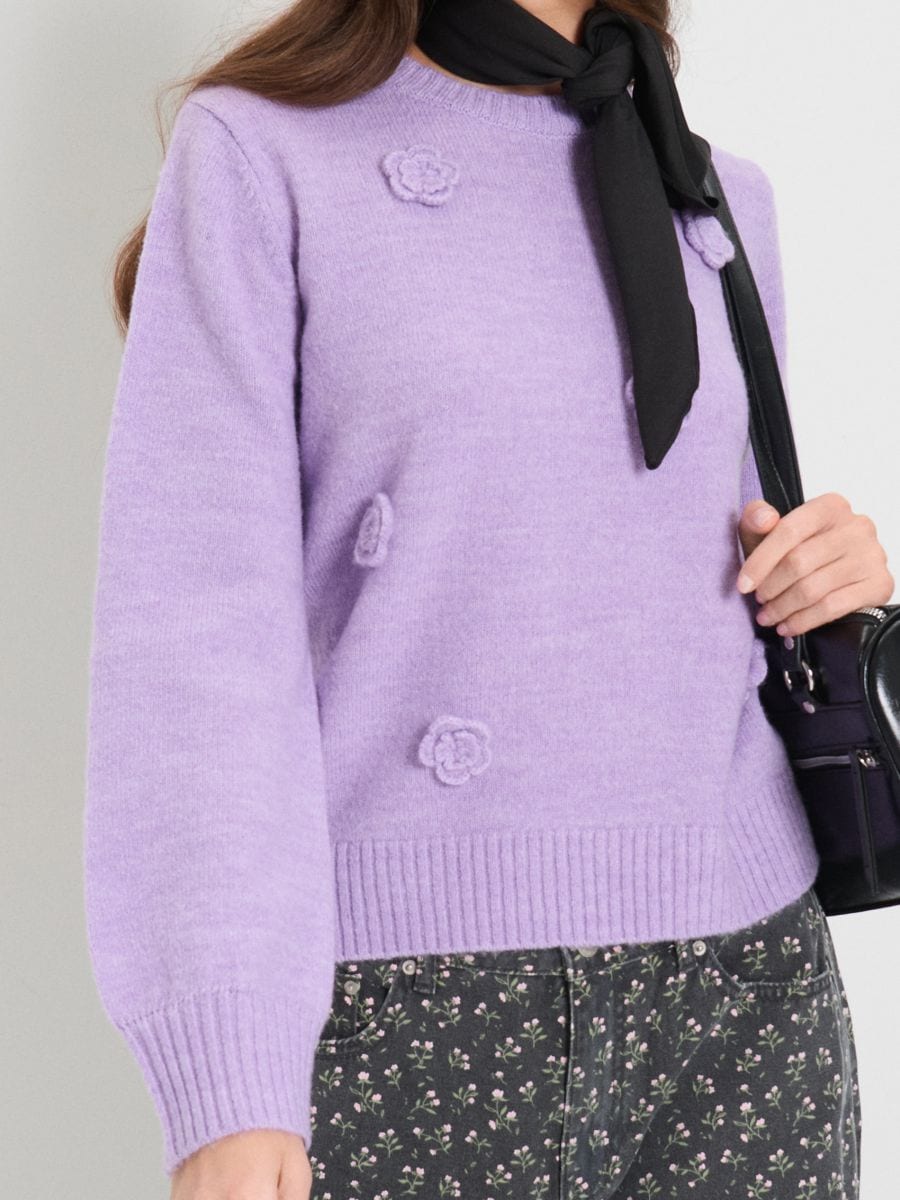 Pulover Pulover - violet-orhidee - SINSAY