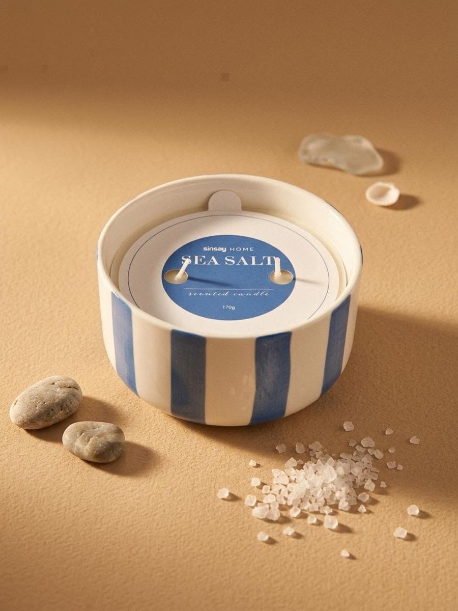 Svíčka Sea Salt - námořnická modrá - SINSAY