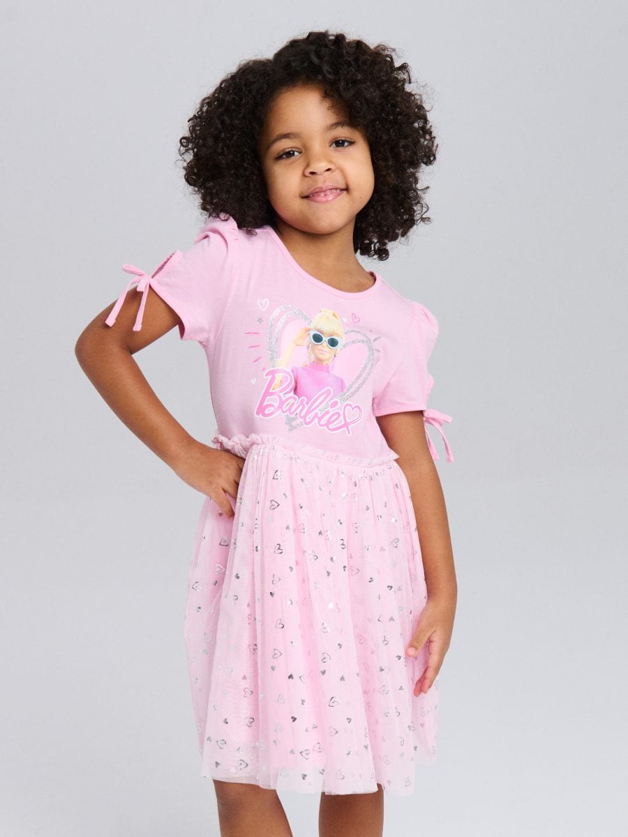 Rochie mini Barbie Rochie mini Barbie - roz-pastel - SINSAY