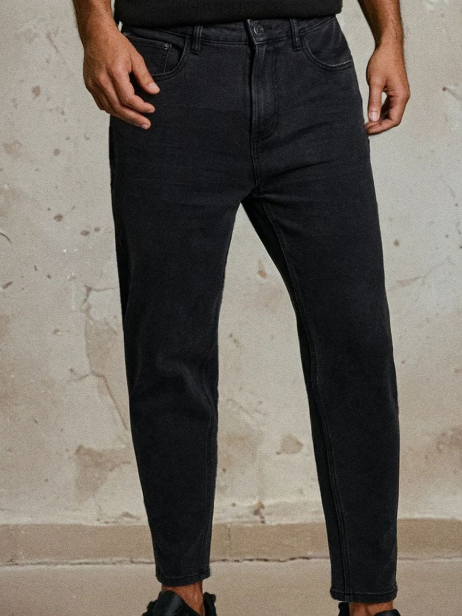 Jeansy slim fit Jeansy slim fit - czarny - SINSAY