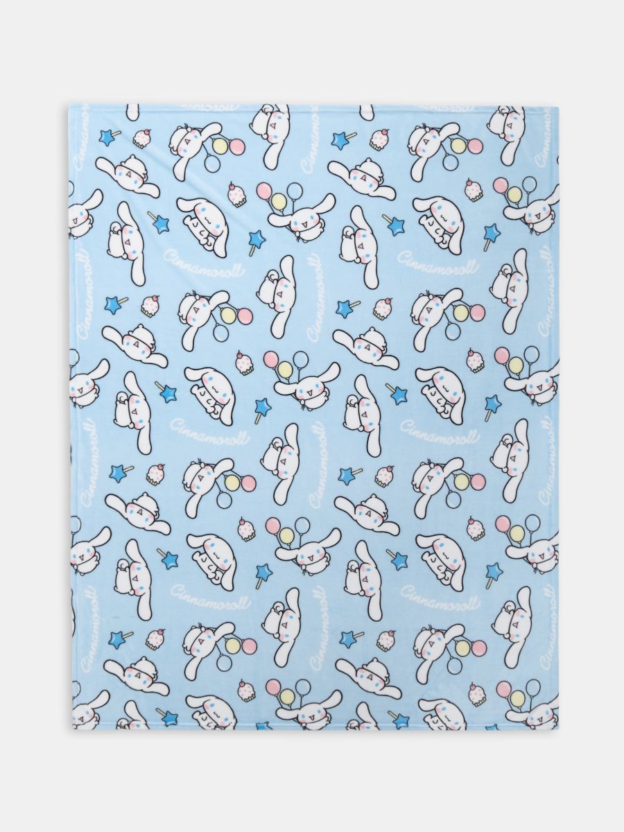Koc Cinnamoroll Koc Cinnamoroll - błękitny - SINSAY