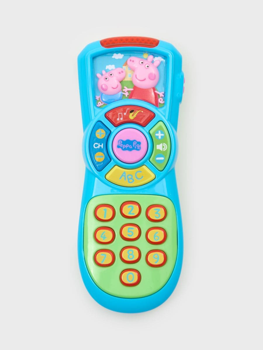Zabawka – Interaktywny pilot Peppa Pig Zabawka – Interaktywny pilot Peppa Pig - wielobarwny - SINSAY