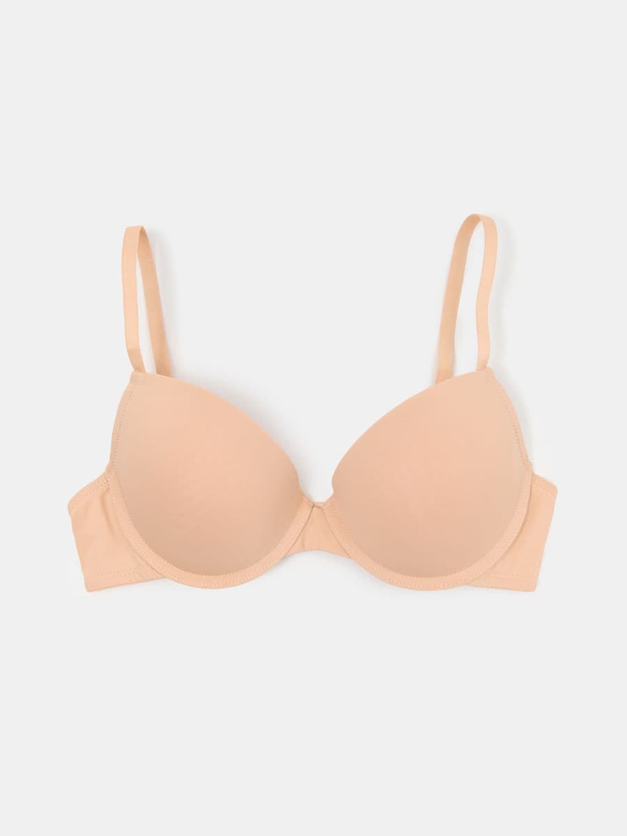 Sutien push-up cu armătură Sutien push-up cu armătură - nude - SINSAY