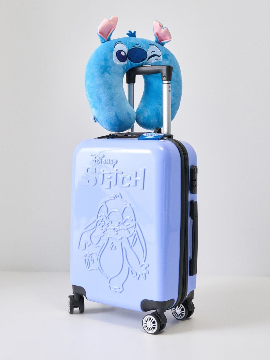 Walizka Stitch - niebieski - SINSAY