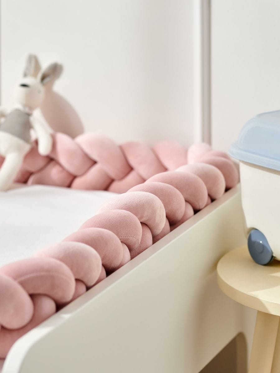 Подушка з штучним хутром - рожевий - SINSAY