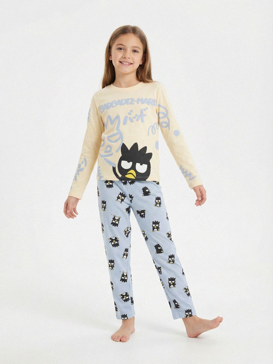 Piżama dwuczęściowa Hello Kitty Piżama dwuczęściowa Hello Kitty - kremowy - SINSAY