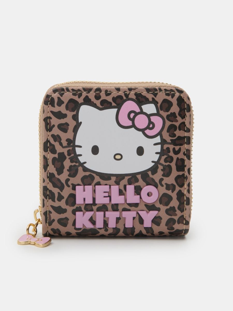 Peněženka s Leopordím Vzorem a Hello Kitty - vícebarevná - SINSAY