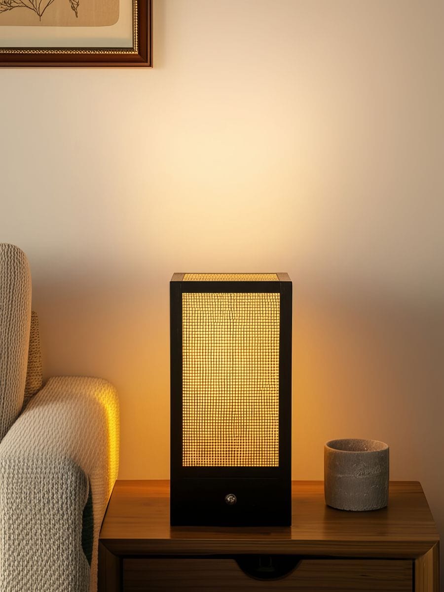 Lampă de masă Lampă de masă - brun-auriu - SINSAY