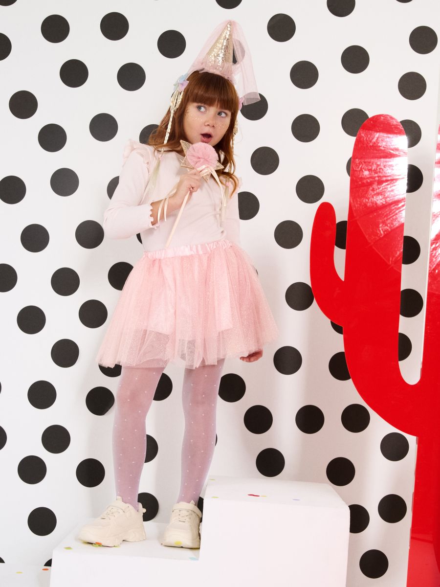 Costum de carnaval cu accesorii Costum de carnaval cu accesorii - roz-pastel - SINSAY