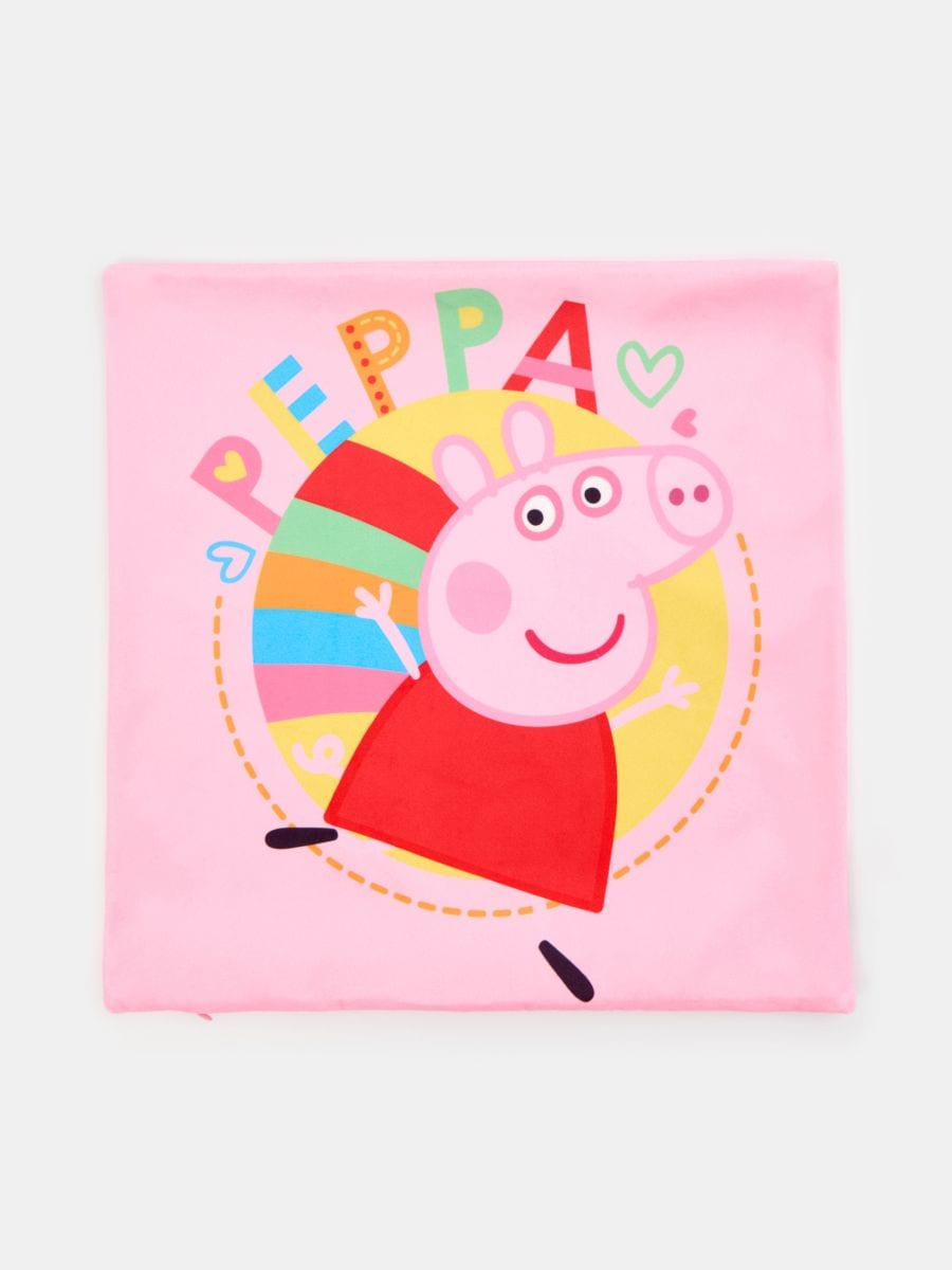 Poszewka na poduszkę Świnka Peppa Poszewka na poduszkę Świnka Peppa - różowy - SINSAY