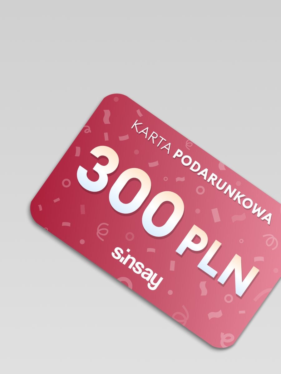 Karta podarunkowa - kremowy - SINSAY