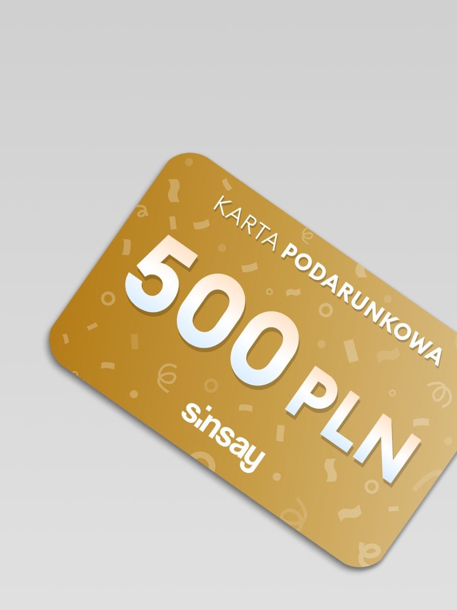 Karta podarunkowa - różowy - SINSAY