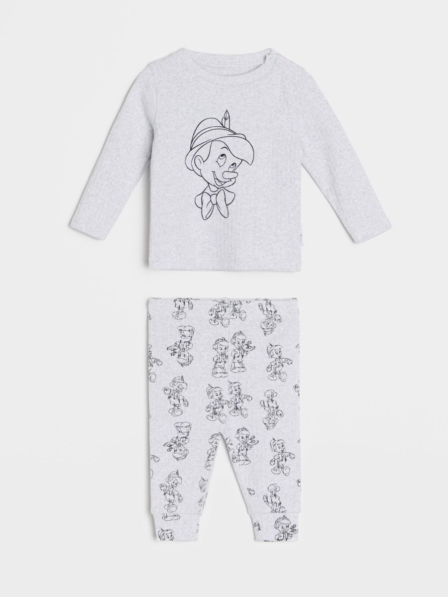 Compleu din jerseu Disney - gri deschis - SINSAY